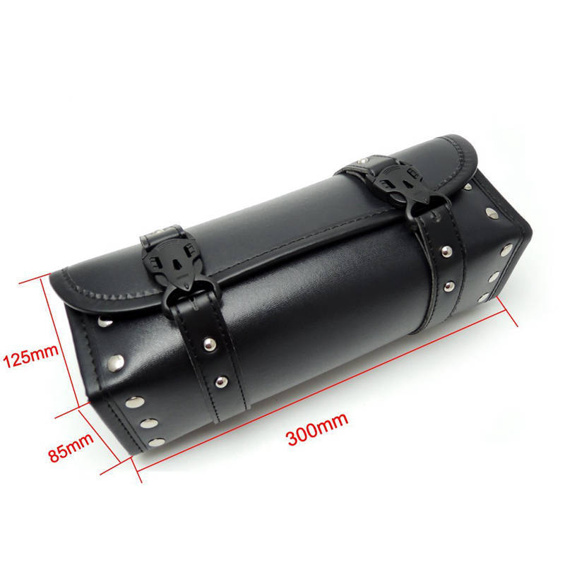 Motorcycle electric car Harley Prince car retro modified head bag leather tail bag tool kit factory direct sales