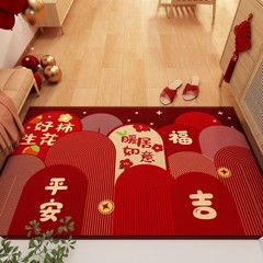 家の玄関の玄関のマットに入ると、お祝いの赤いじゅうたんが汚れに強くて、水晶の絨毯の滑り止めマットを管理しやすいです。
