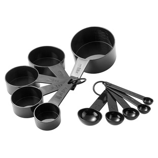 Combination of five-piece plastic baking measuring spoon with scale coffee milk powder rice flour quantitative weighing one gram small spoon
