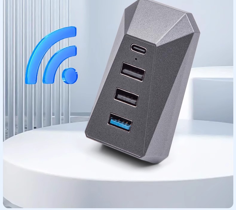 Applicable to Tesla Huanxin Model 3/Y glove box expansion dock central control extender HUB conversion head data