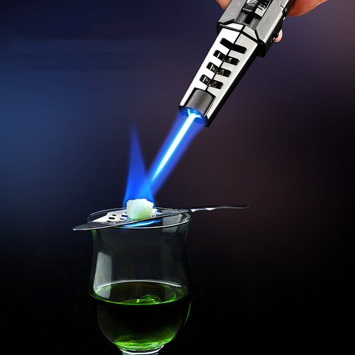 High-power handheld pen-style inflatable welding torch lighter cross-border premium kitchen range spray gun igniter 853