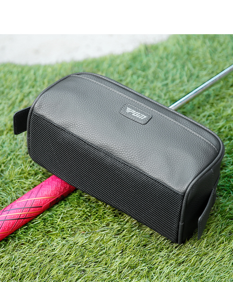 Túi cầm tay Golf PGM nam dung tích lớn 25x12x12 cm — SOB012-Màu đen chi tiết 8