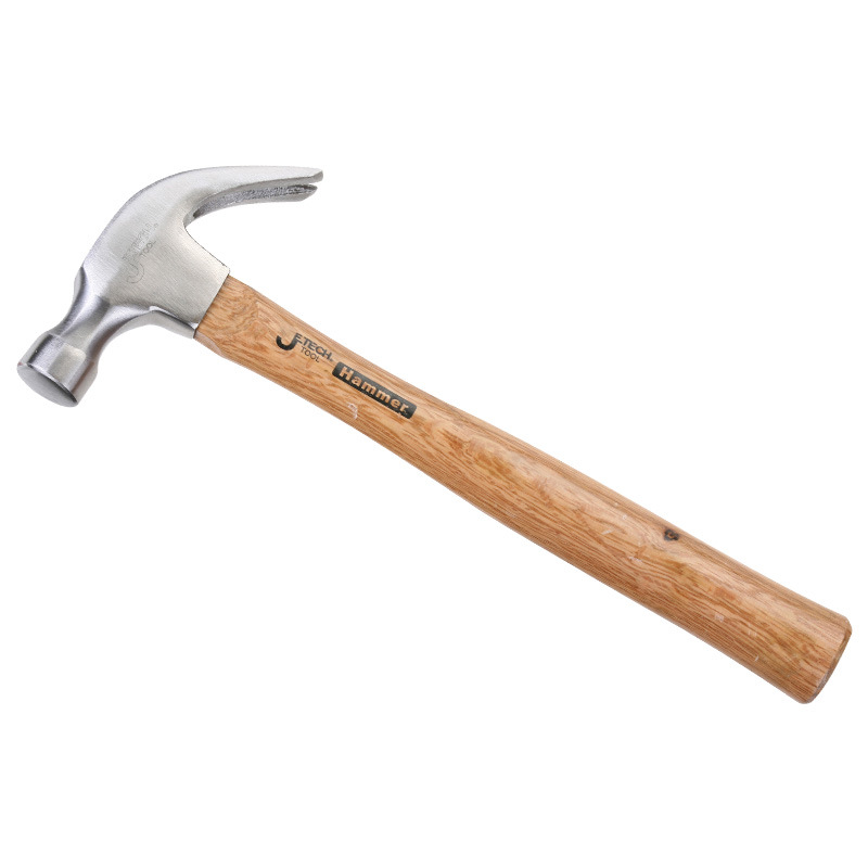 捷科锤子木柄羊角锤铁锤榔头手锤起钉锤安装锤