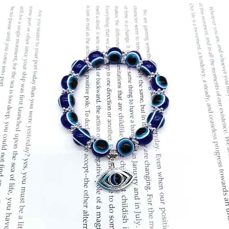 Daily Occasion Resin Material Devil'S Eye Pattern Simple Style Devil's Eye Resin Wholesale Bracelets