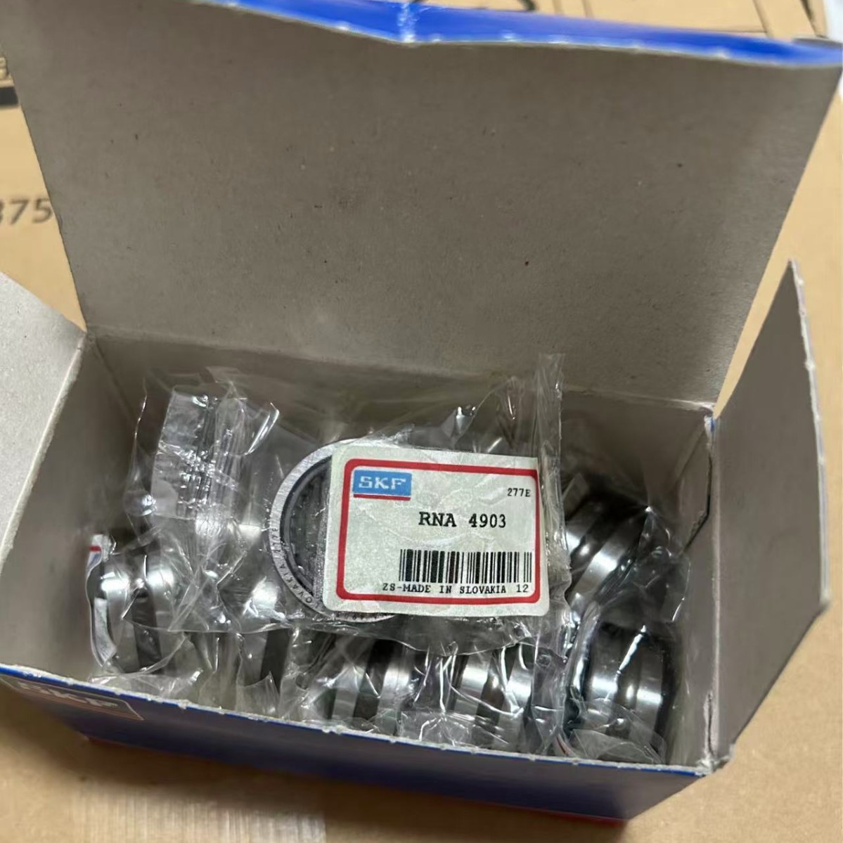 RNA4903    不带内圈的单列滚针轴承    22*30*13    原装进口skf