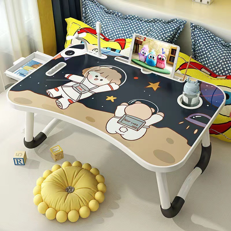 廠家供應床上書桌 摺疊簡易卡通學生宿舍學習桌 懶人臥室坐地小桌