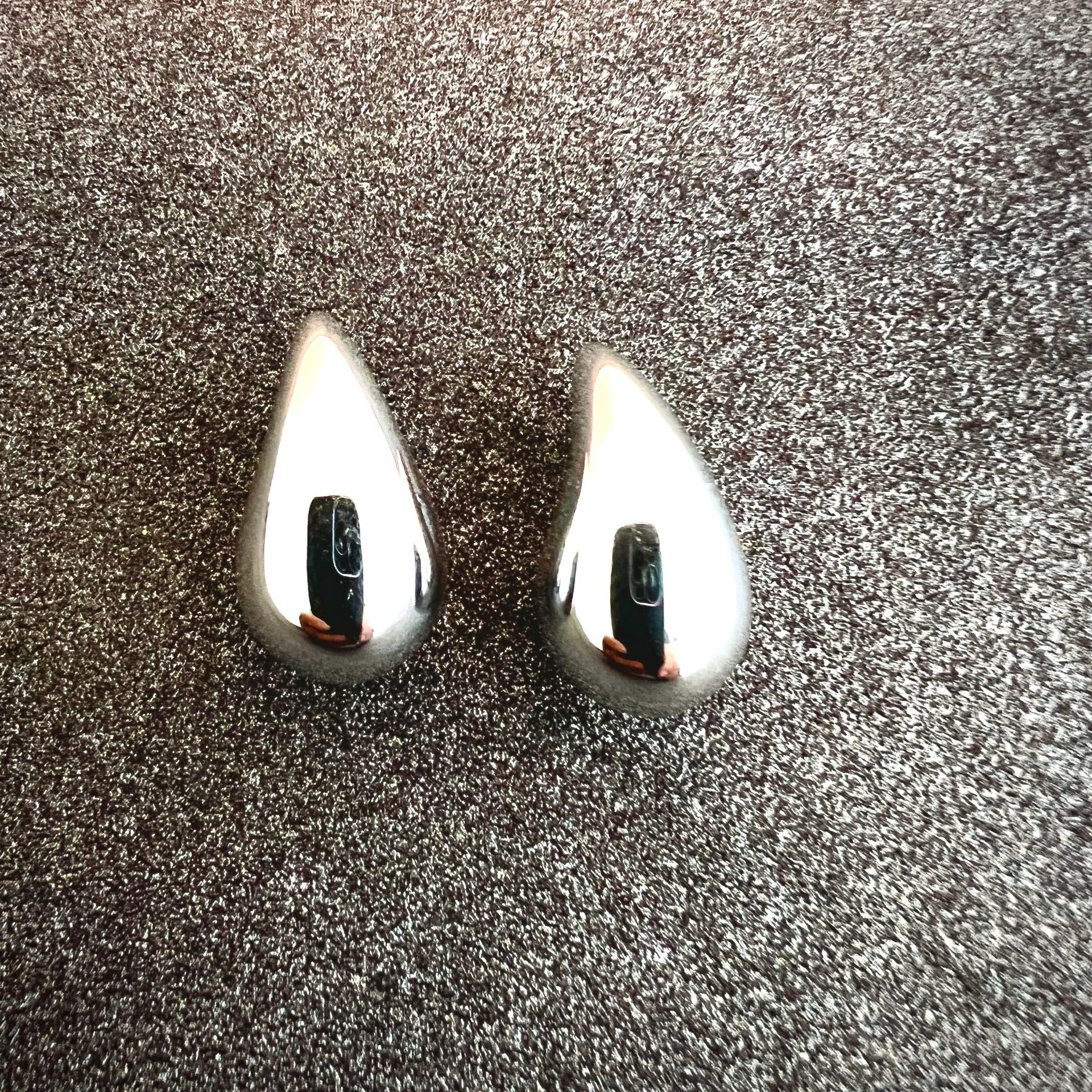 18K pendientes de oro pendientes de gota elegante personalidad simple gran acrílico color caramelo Venta caliente guisantes pendientes