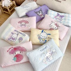 子供のアニメのサンリオa類の冷たい感じの豆の枕の芯の子供は学生の枕カバーをなでます。