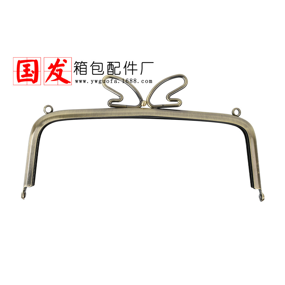 10% de descuento [nuevo producto] agujero de tornillo 20CM cuadrado brillante mariposa accesorios de bolsas con tornillo