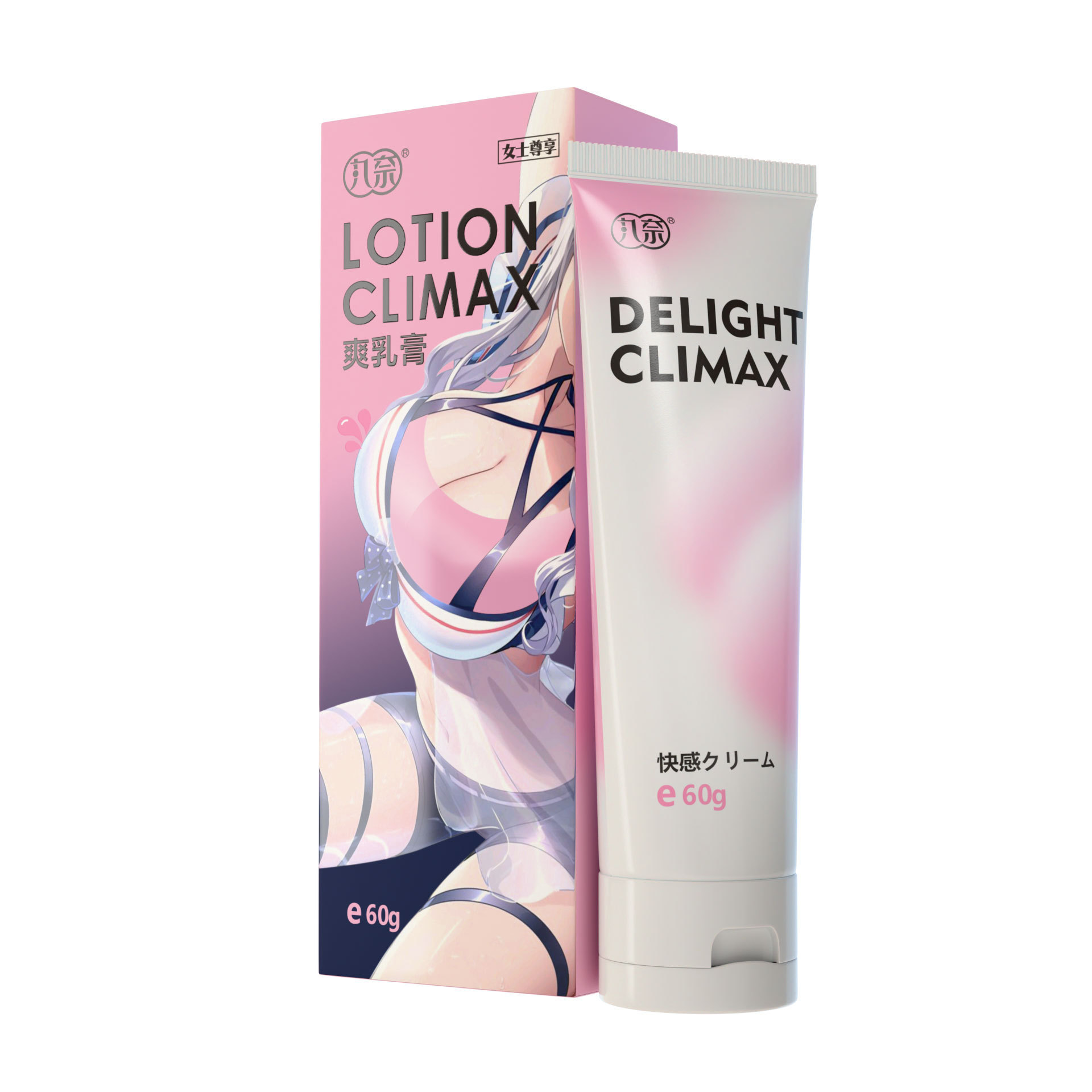 Maruna Shuang Creme 60g Creme para os seios Foreplay Flirting Cream Creme de massagem feminino Brinquedo sexual