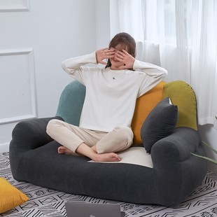 Lazy sofa tatami bedroom room double lying sofa creative bean bag seat balcony leisure small sofa