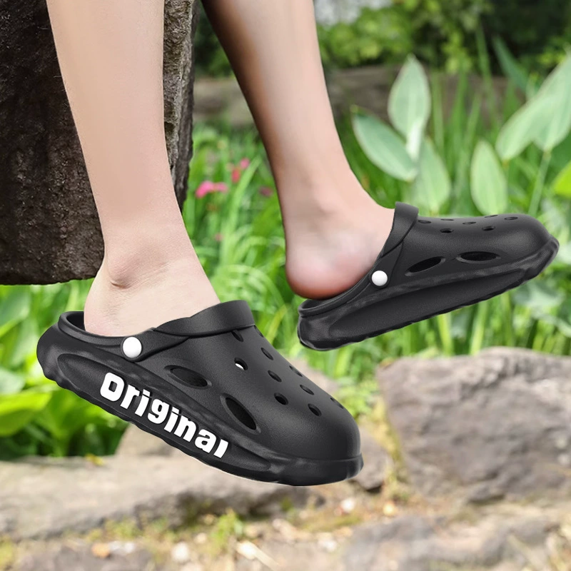 Summer shoes, men's non-slip beach sandals platform, 2023 collection
