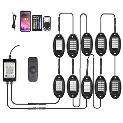 Other lights, car RGB chassis light off-road - one-to-ten-appsingle-control-model