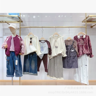 童装春季湖州织里童装货源童装的尾款批发童装实体店童装尾单货源