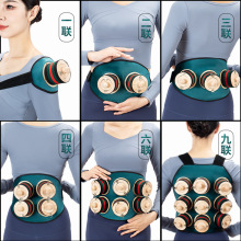 艾灸盒随身灸家用批发多联腰腹悬灸布套木质温灸工具仪器实木家用