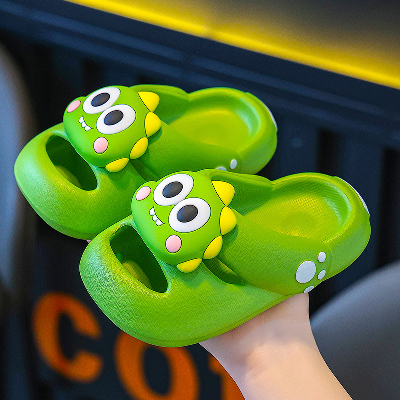 Zapatillas para niños verano antideslizante interior mudo niños al aire libre bebé niños sandalias playa niñas zapatillas de dibujos animados
