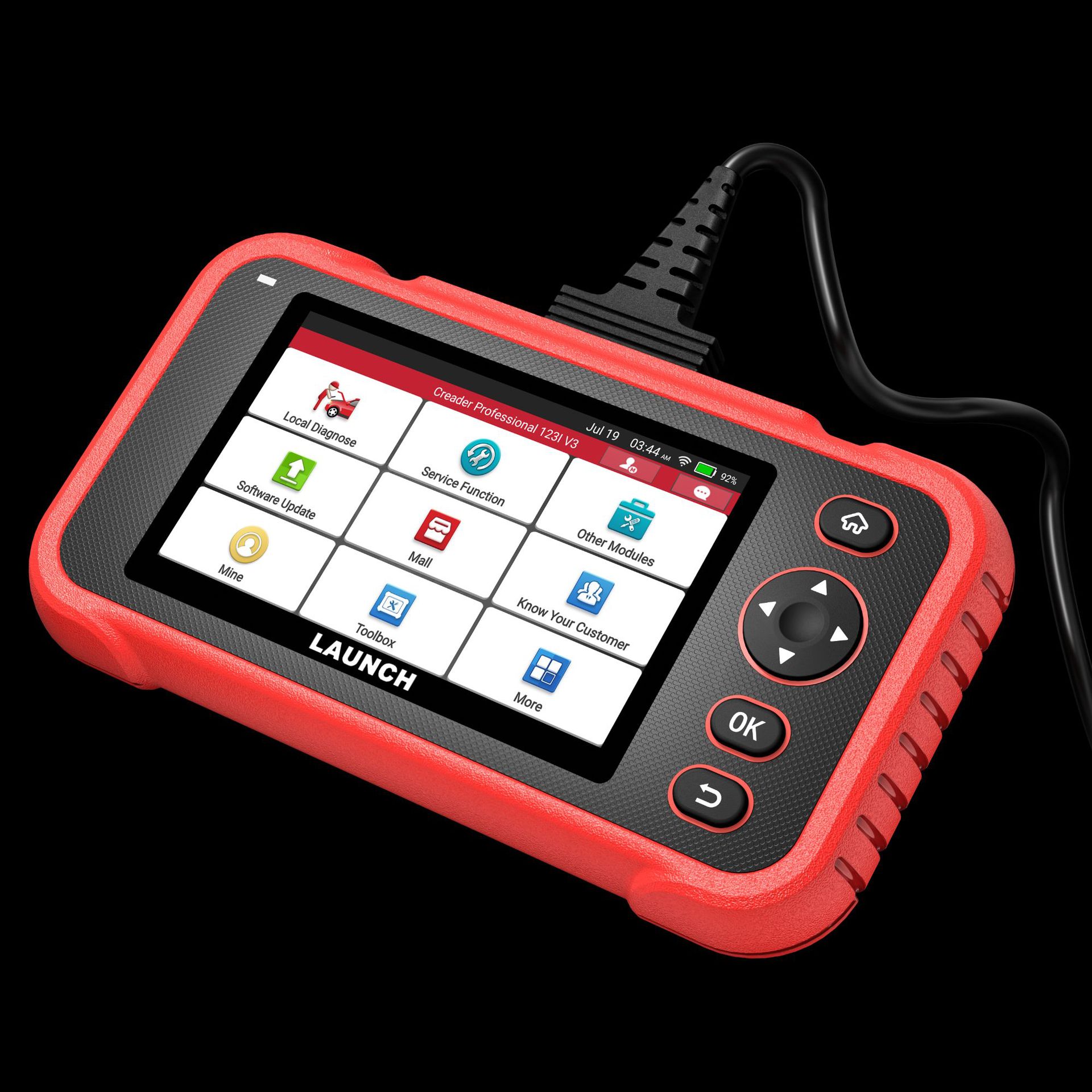 Yuan Zheng LAUNCH CRP123i/CRP123E car fault diagnosis instrument car detector foreign trade version