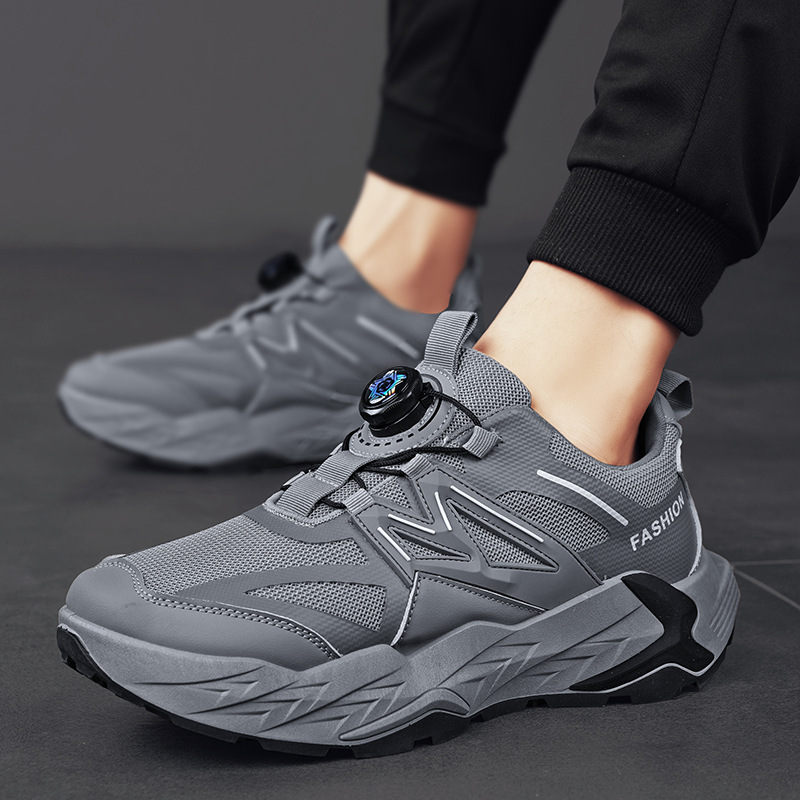 Nuevos zapatos transpirables para hombre 2024 otoño retro zapatos de corrida casuales de malla al aire libre cómodos zapatos de montaña