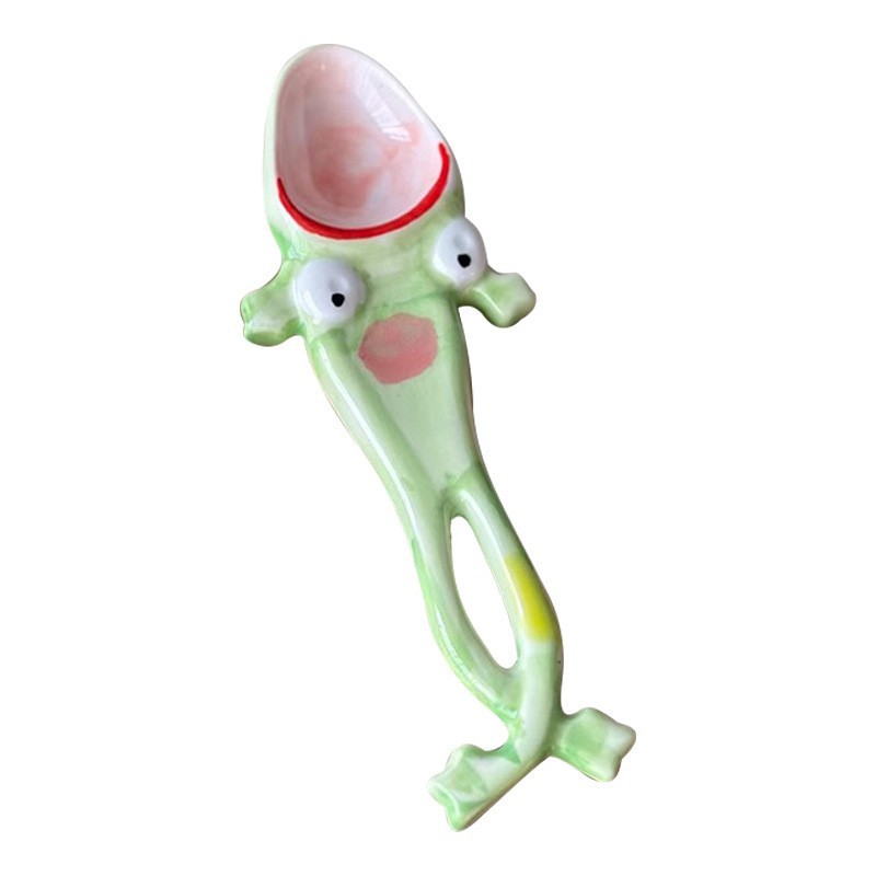 Lingură de supă din ceramică broască design original_voghion.com