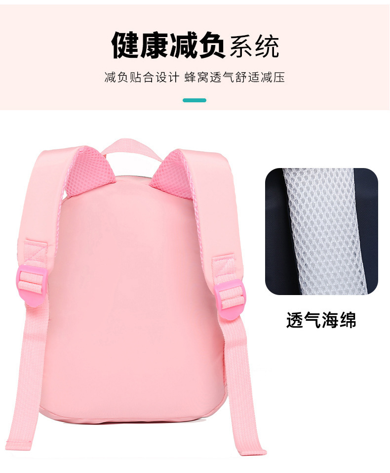 2021 New Cartoon plush children's small backpack, lightweight schoolbag for kindergarten babies, and backpacks for boys and girls traveling undefined
