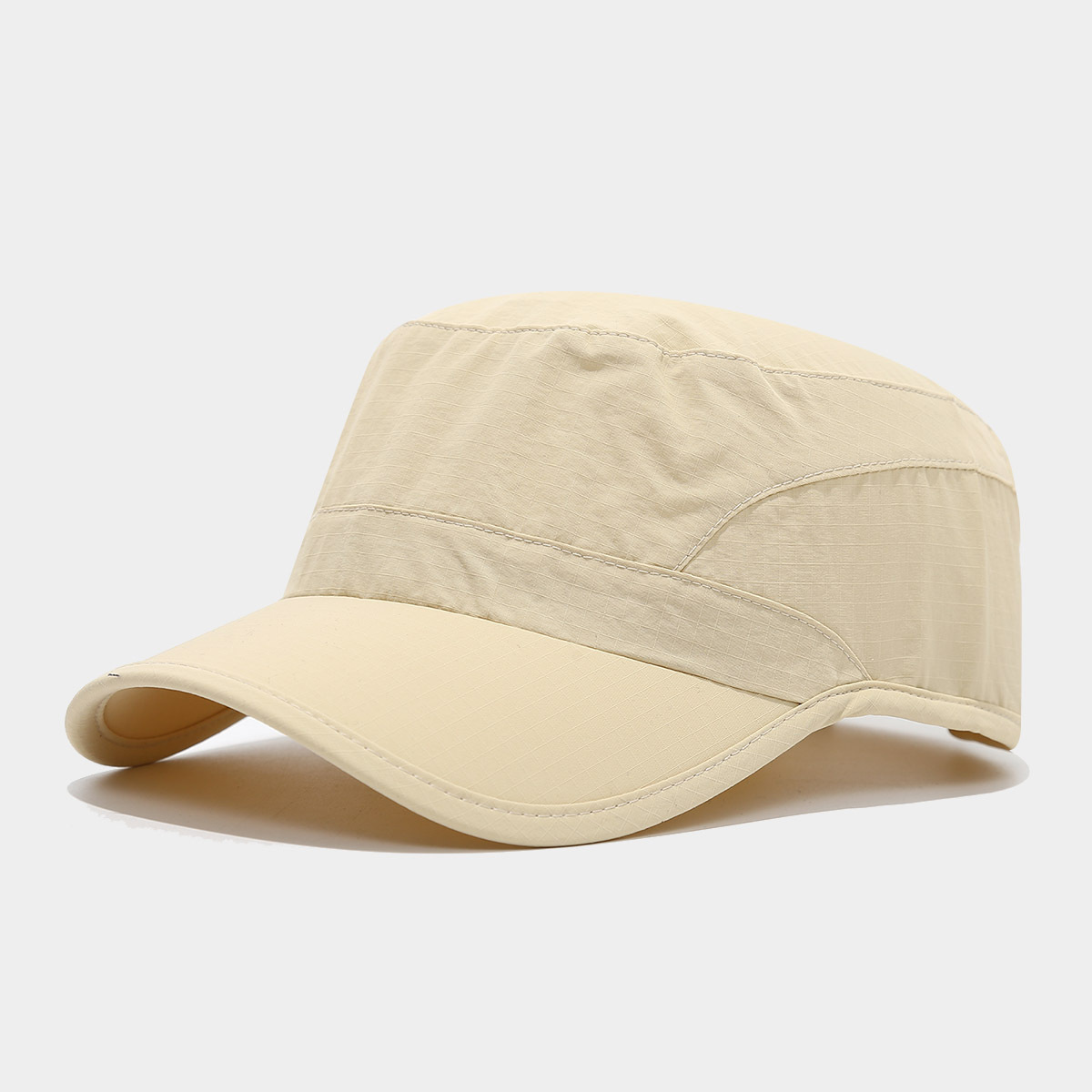 Primavera y verano delgada sombrero de boca de pato impermeable de secado rápido para mujeres sombrero de montaña al aire libre para hombres sombrero militar de protección solar
