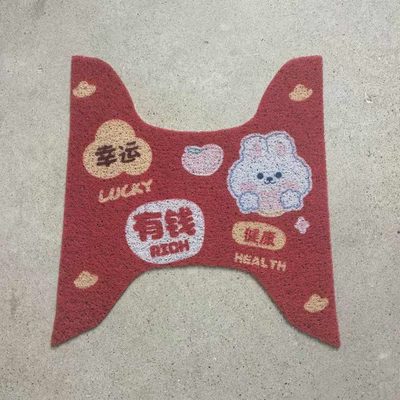 Suitable for Longjia Victoria 300I Motorcycle Pedal Pad 150I Waterproof Wire Ring Foot Pad Sixties 300I (Electric vehicle foot mat) - rich-victoria-floor-mats-come-with-velcro