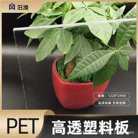源头工厂PET板透明板A4样品PETG高透明板材高抗冲击厚板