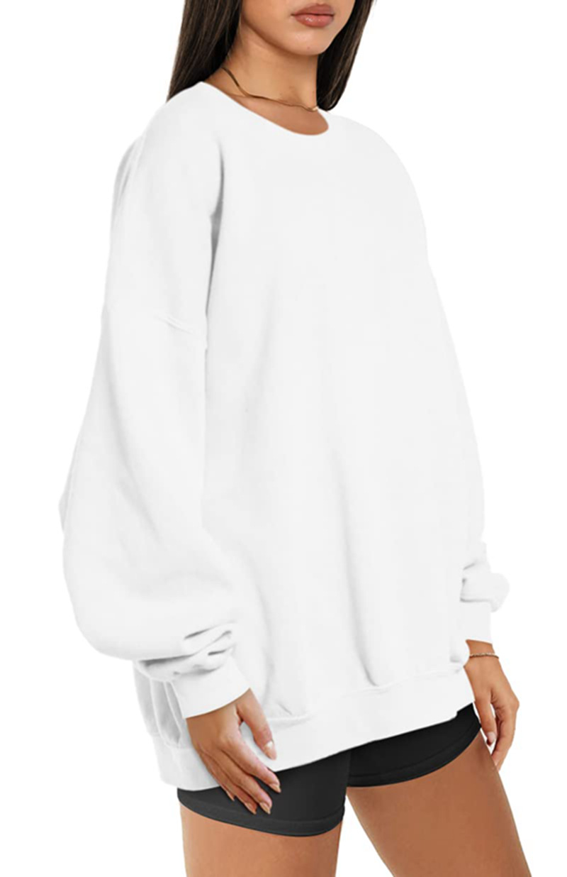 Solid Color Pattern Spring, Autumn Season Wholesale Women's Wool Casual Sport Style Solid Color Long Sleeve Hoodies & Sweatshirts