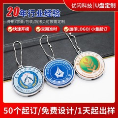 バッジuディスク64g卸売り彫刻企業ロゴパターン卒業記念プレゼント