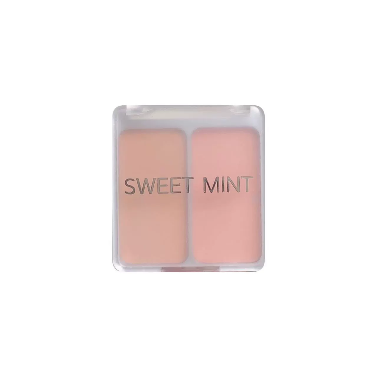 Двойная пудра для компактной пудры (Sweet Mint) — 2 оттенка, лёгкий естественный румянец