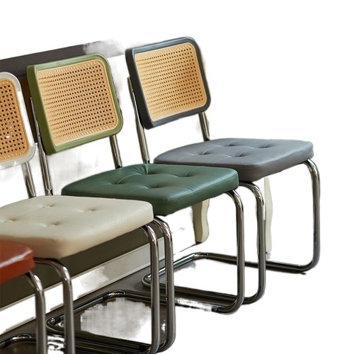 jgz藤编椅子新款家用简约设计师餐椅中古椅耐用咖啡厅酒店舒适ins
