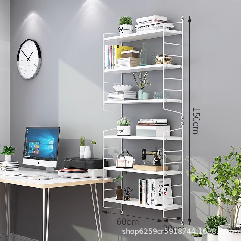 엄선된 공장 가정용 수납 선반, 다층 칸막이, 펀치 없는 사무실 주방 침실 수납 도구 칸막이