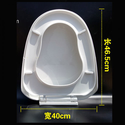 Universal thickened toilet seat cover accessories, slow-lowering cover, old-fashioned UVO square U-shaped household toilet seat factory undefined