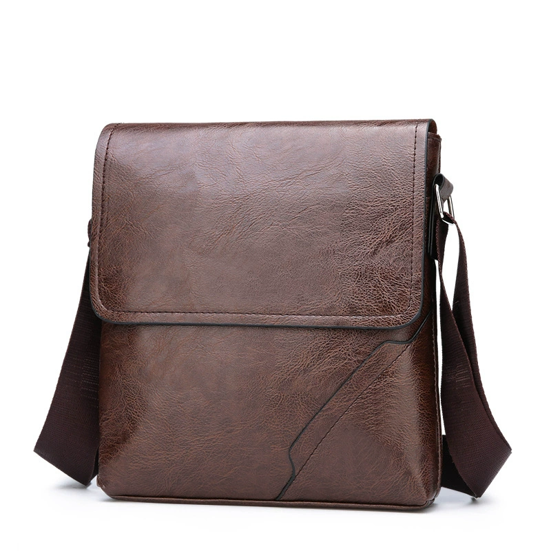 Polyurethane one-shoulder bag, capacious shoulder bag for leisure, backpack, Korean style