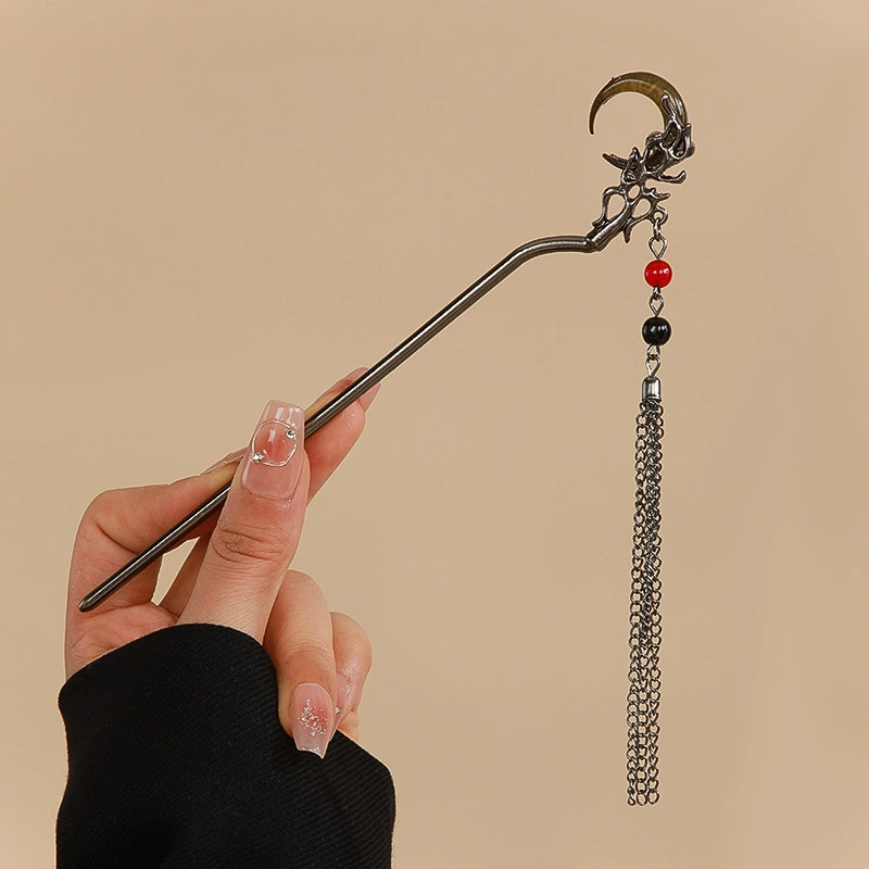 Hairpin Hanfu заколка для волос, орхидея цветочный декоративный аксессуар для волос, простая элегантная китайская стиль