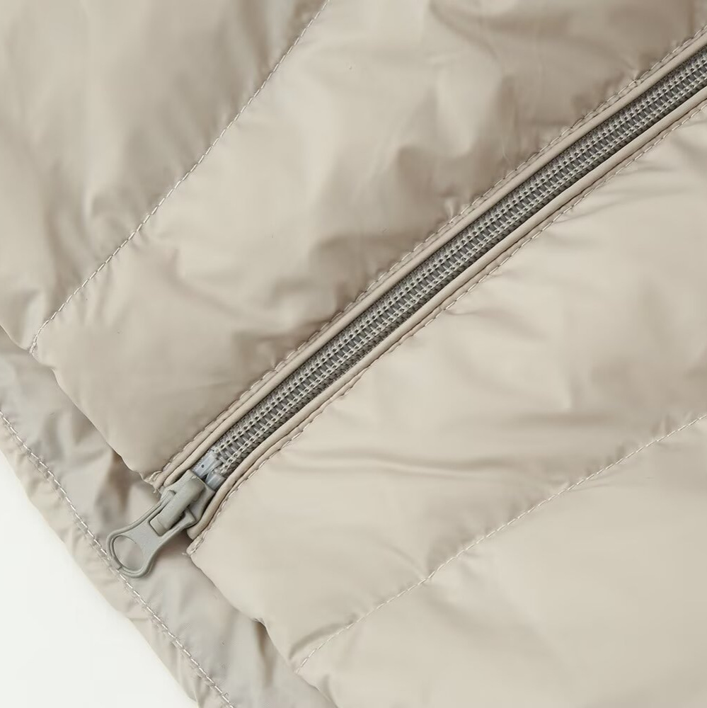PB & ZA ropa de mujer 2026 primavera nueva moda temperamento simple versátil estilo casual chaqueta larga plumón