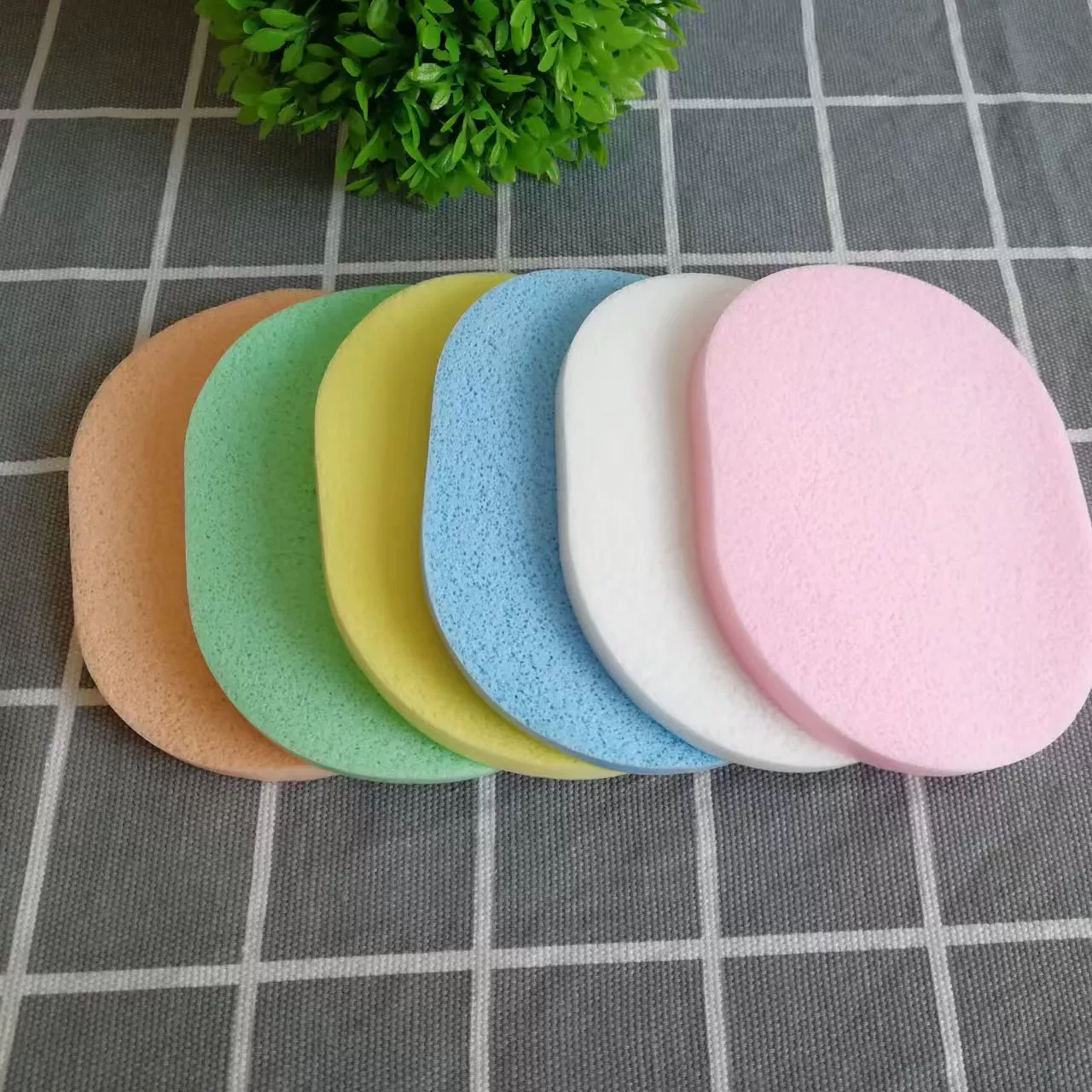 Утолщенная губка для очищения лица, очищающая губка из жемчужных водорослей, средство для снятия макияжа, очищающая губка, губка, благоприятная для кожи, прямые продажи с фабрики, достаточный запас