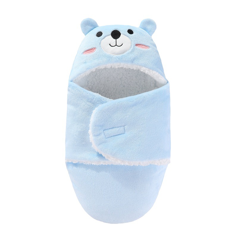 Bebé recién nacido bolsa edredón bebé edredón Otoño e Invierno pañales recién nacido bolsa de dibujos animados sola sala de parto paquete manta transfronteriza