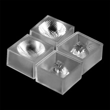 XP21直径方形条纹面防水透镜PC材质适用353530302835LEDled灯