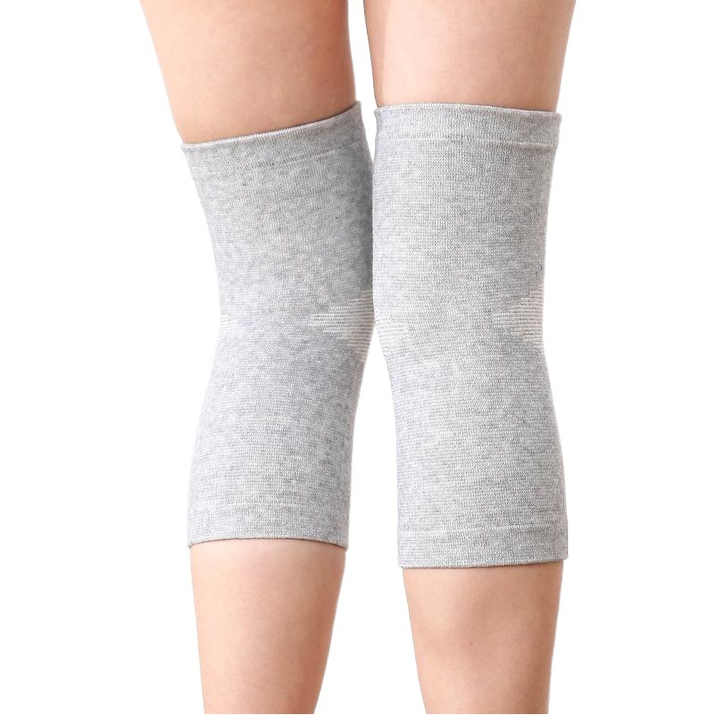 Factory wholesale polyester four-sided bullet knee pads cold-proof warm thin summer air-conditioned room sports health care protectors can be set