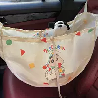 Симпатичный мультяшный автомобильное сиденье задняя спинка сумка для хранения Многофункциональная подвесная сумка для автомобиля задний ряд большой емкости для хранения сумки сетка