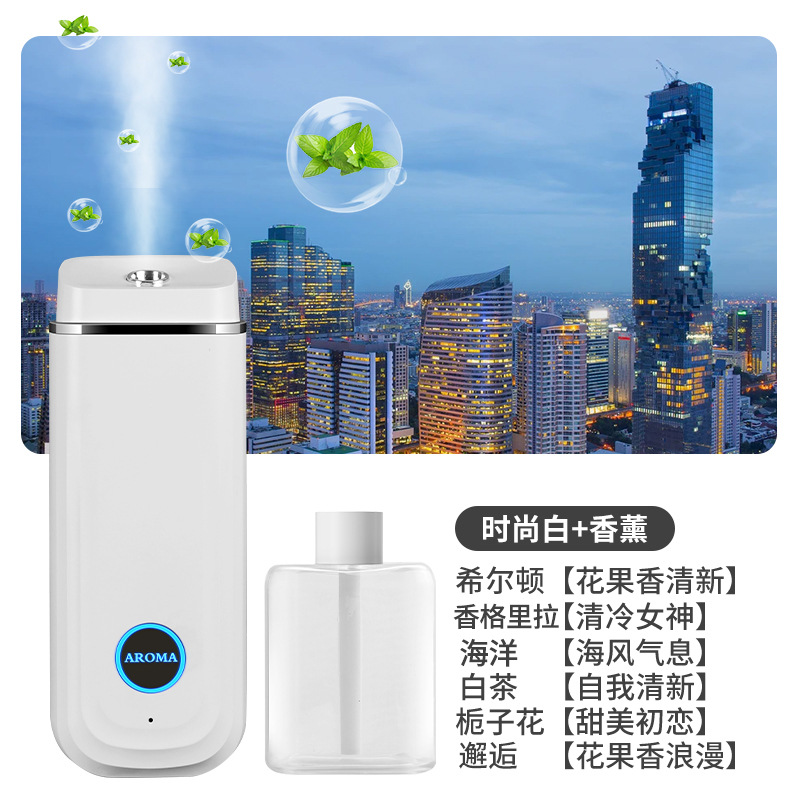 21 아로마테라피 머신 화이트-(아로마테라피 에센셜 오일 제외)