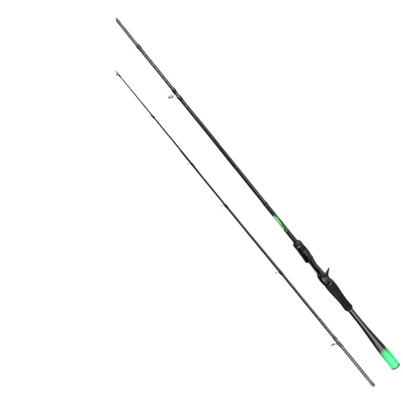 MH nueva varilla mango 1,8 metros 2,1 metros 2,4 metros 2,7 metros ultra-ligero duro alto carbono negro