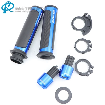 Motorcycle Handle Cover – Accessories - product-with-ba-laser-blue-boxed