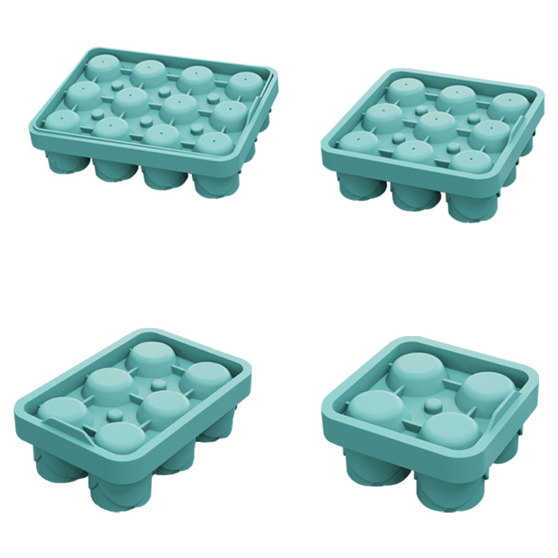 2024 verano nuevo transfronterizo rosa grille de hielo de silicona de grado alimenticio casero whisky helado helado helado helado