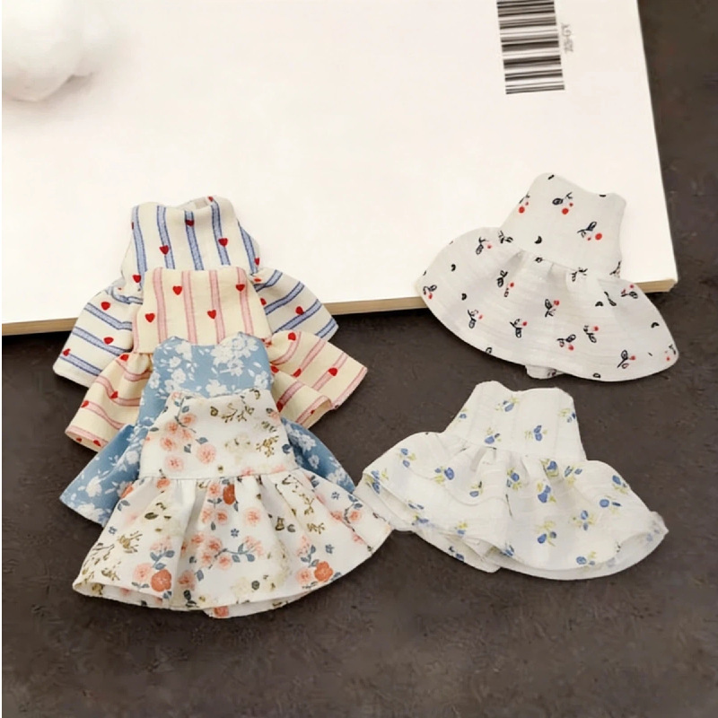 Spring New Arrivals: Gazi Sister Floral Dress, Fashionable and Fresh Style, Dreamy Destination, Movable Doll with Changeable Outfits