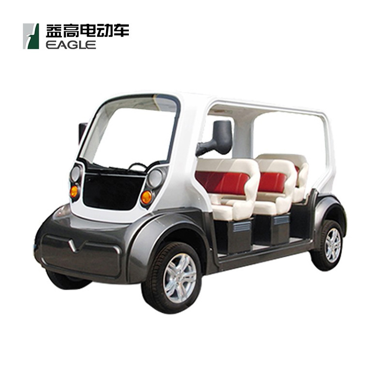 江苏工厂接待豪华观光车，8座豪华观光车，益高大品牌，值得信赖