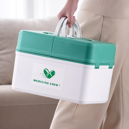 Kindergarten Medicine Box School Medicine Box Primary School First Aid Kit Medical Box Home Emergency Full Set First Aid Kit Wholesale