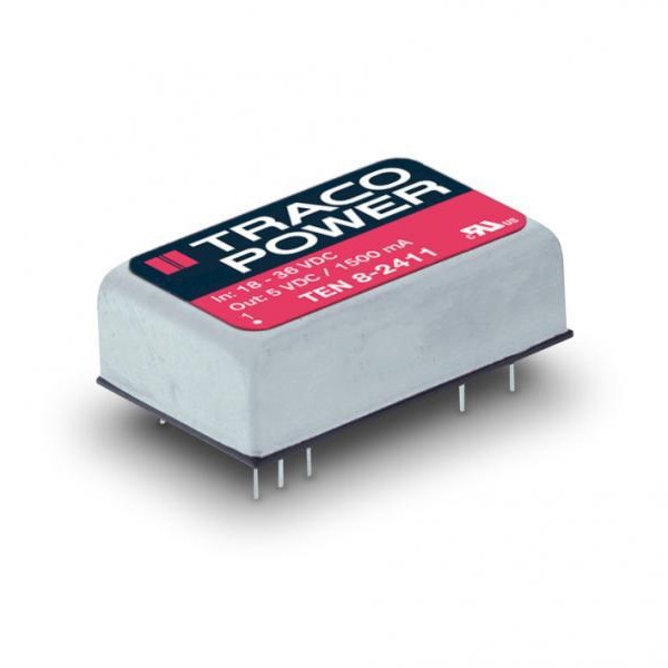 8W系列DC9-36V输入模块电源TEN8-2411WI TEN8-2410WI TEN8-2412WI