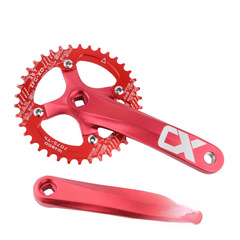 MEROCA mountain bike cassette 104BCD square taper crank arm 8/9/10/11 speed positive and negative teeth single cassette conversion